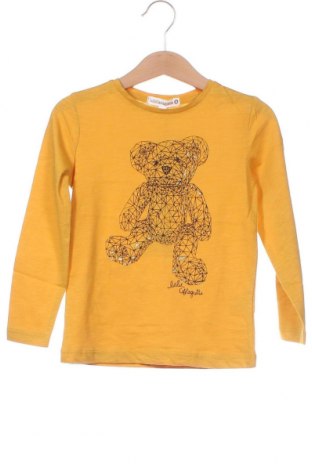 Dziecięca bluzka LuluCastagnette, Rozmiar 4-5y/ 110-116 cm, Kolor Żółty, Cena 81,56 zł