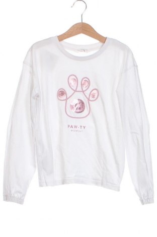 Kinder Shirt Mango, Größe 8-9y/ 134-140 cm, Farbe Weiß, Preis € 3,68