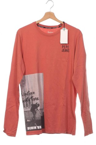 Kinder Shirt Pepe Jeans, Größe 15-18y/ 170-176 cm, Farbe Orange, Preis 14,02 €