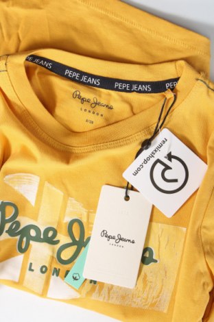Детска блуза Pepe Jeans, Размер 7-8y/ 128-134 см, Цвят Жълт, Цена 30,60 лв.