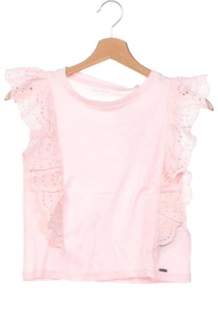 Детска блуза Pepe Jeans, Размер 8-9y/ 134-140 см, Цвят Розов, Цена 27,88 лв.