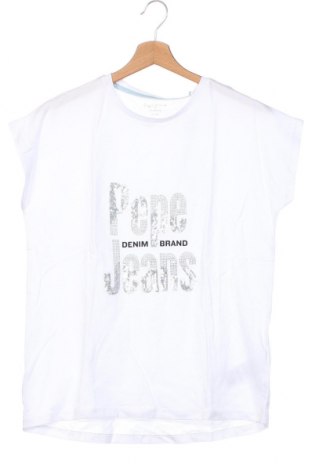 Bluză pentru copii Pepe Jeans, Mărime 15-18y/ 170-176 cm, Culoare Alb, Preț 80,53 Lei