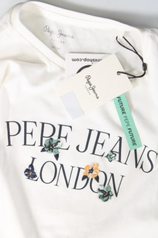 Детска блуза Pepe Jeans, Размер 9-10y/ 140-146 см, Цвят Бял, Цена 27,20 лв.