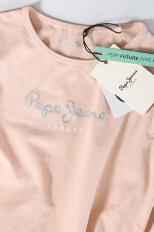 Детска блуза Pepe Jeans, Размер 5-6y/ 116-122 см, Цвят Розов, Цена 38,76 лв.