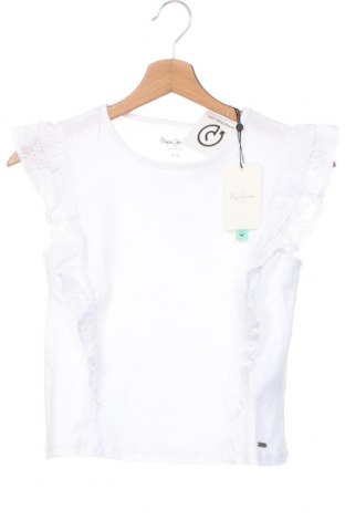 Детска блуза Pepe Jeans, Размер 8-9y/ 134-140 см, Цвят Бял, Цена 36,72 лв.