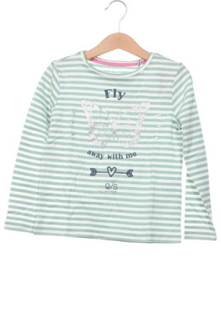 Детска блуза Q/S by S.Oliver, Размер 3-4y/ 104-110 см, Цвят Зелен, Цена 30,60 лв.