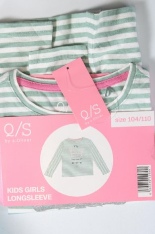 Kinder Shirt Q/S by S.Oliver, Größe 3-4y/ 104-110 cm, Farbe Mehrfarbig, Preis € 5,00