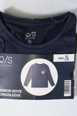 Παιδική μπλούζα Q/S by S.Oliver, Μέγεθος 15-18y/ 170-176 εκ., Χρώμα Μπλέ, Τιμή 5,26 €