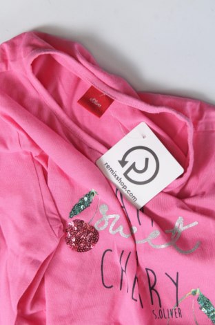 Παιδική μπλούζα S.Oliver, Μέγεθος 8-9y/ 134-140 εκ., Χρώμα Ρόζ , Τιμή 5,33 €