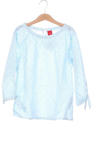 Детска блуза S.Oliver, Размер 8-9y/ 134-140 см, Цвят Син, Цена 11,32 лв.