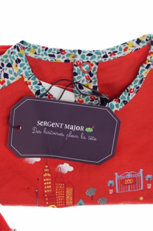 Bluză pentru copii Sergent Major, Mărime 2-3m/ 56-62 cm, Culoare Roșu, Preț 26,84 Lei