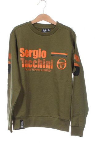 Bluză pentru copii Sergio Tacchini, Mărime 7-8y/ 128-134 cm, Culoare Verde, Preț 126,32 Lei