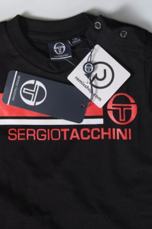 Kinder Shirt Sergio Tacchini, Größe 18-24m/ 86-98 cm, Farbe Schwarz, Preis 41,24 €