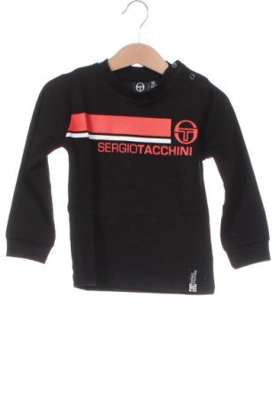 Kinder Shirt Sergio Tacchini, Größe 18-24m/ 86-98 cm, Farbe Schwarz, Preis 24,74 €