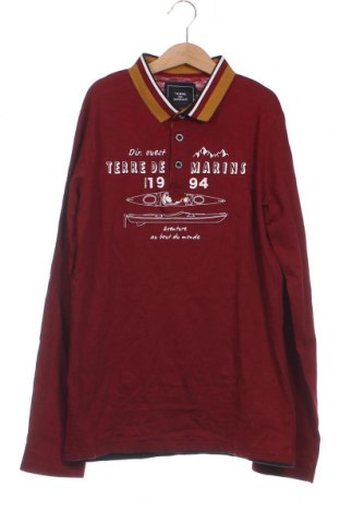 Детска блуза Terre De Marins, Размер 11-12y/ 152-158 см, Цвят Червен, Цена 51,00 лв.