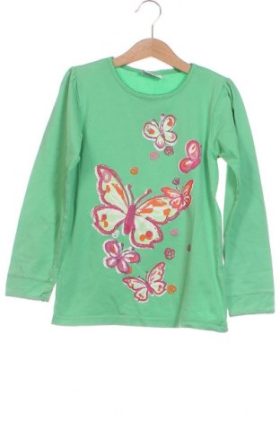 Детска блуза Topolino, Размер 7-8y/ 128-134 см, Цвят Зелен, Цена 5,63 лв.