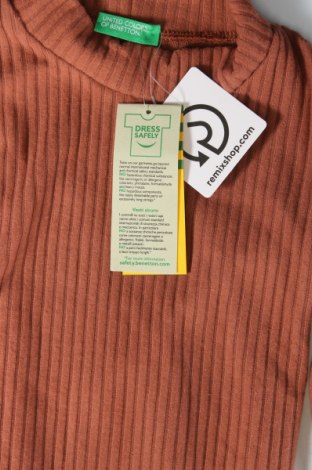 Kinder Shirt United Colors Of Benetton, Größe 4-5y/ 110-116 cm, Farbe Braun, Preis 26,29 €