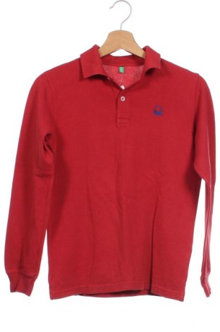 Детска блуза United Colors Of Benetton, Размер 12-13y/ 158-164 см, Цвят Червен, Цена 11,22 лв.