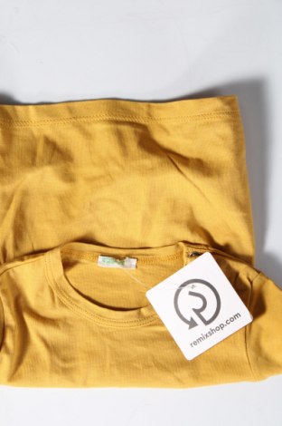 Kinder Shirt United Colors Of Benetton, Größe 6-9m/ 68-74 cm, Farbe Gelb, Preis 5,40 €