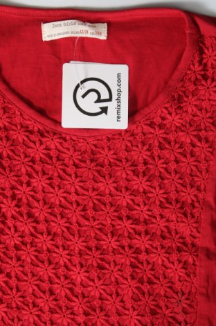 Детска блуза Zara, Размер 13-14y/ 164-168 см, Цвят Червен, Цена 5,60 лв.
