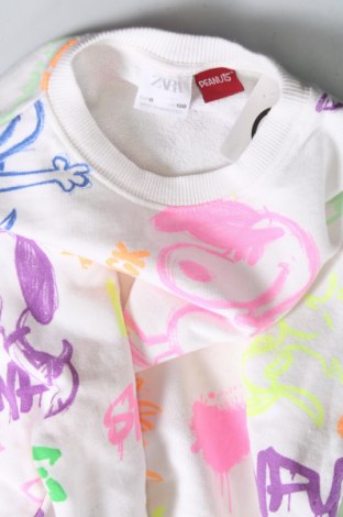 Детска блуза Zara, Размер 7-8y/ 128-134 см, Цвят Бял, Цена 14,11 лв.
