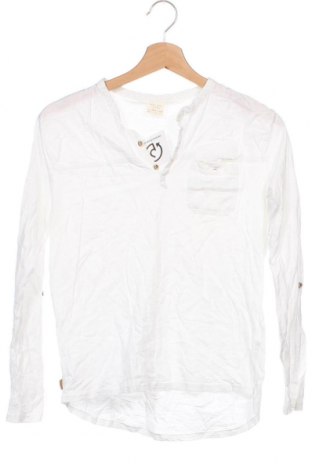 Детска блуза Zara, Размер 11-12y/ 152-158 см, Цвят Бял, Цена 8,40 лв.