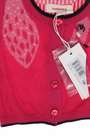 Παιδική ζακέτα Catimini, Μέγεθος 1-2m/ 50-56 εκ., Χρώμα Ρόζ , Τιμή 26,29 €