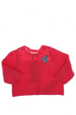 Детска жилетка Du Pareil Au Meme, Размер 2-3m/ 56-62 см, Цвят Розов, Цена 12,15 лв.