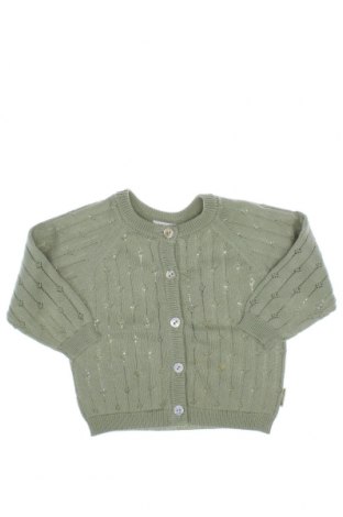 Pulover cu nasturi pentru copii Hust & Claire, Mărime 3-6m/ 62-68 cm, Culoare Verde, Preț 53,68 Lei