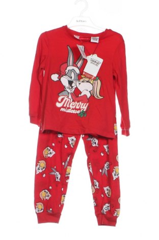 Kinder Pyjama  Lefties, Größe 5-6y/ 116-122 cm, Farbe Rot, Preis 12,06 €