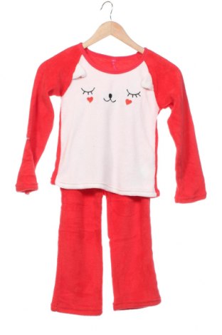 Pijama pentru copii Lina Pink, Mărime 4-5y/ 110-116 cm, Culoare Roșu, Preț 103,16 Lei
