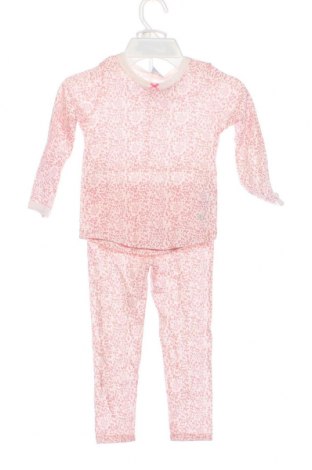 Piżama dziecięca Petit Bateau, Rozmiar 2-3y/ 98-104 cm, Kolor Różowy, Cena 85,30 zł