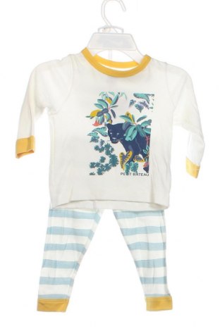 Pijama pentru copii Petit Bateau, Mărime 12-18m/ 80-86 cm, Culoare Multicolor, Preț 75,79 Lei