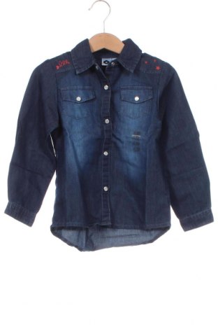 Παιδικό πουκάμισο Grain De Ble, Μέγεθος 3-4y/ 104-110 εκ., Χρώμα Μπλέ, Τιμή 5,57 €