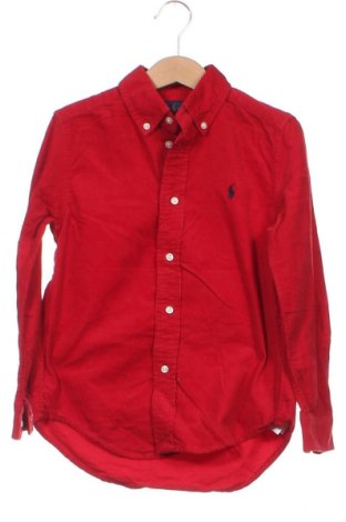 Kinderhemd Ralph Lauren, Größe 5-6y/ 116-122 cm, Farbe Rot, Preis 15,96 €