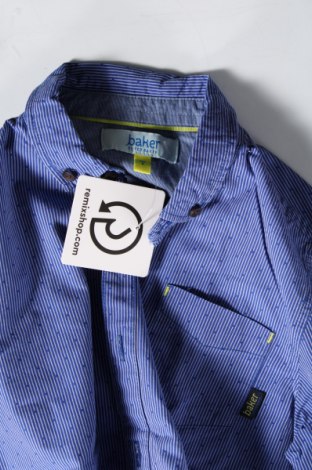 Kinderhemd Ted Baker, Größe 5-6y/ 116-122 cm, Farbe Blau, Preis 27,31 €