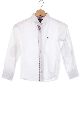 Παιδικό πουκάμισο Tommy Hilfiger, Μέγεθος 7-8y/ 128-134 εκ., Χρώμα Λευκό, Τιμή 22,92 €