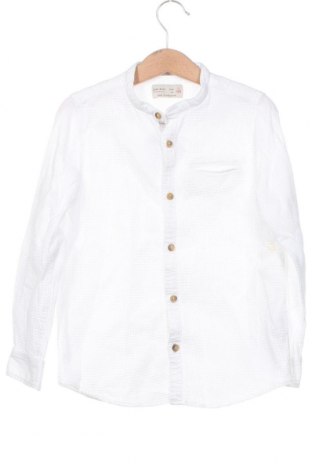 Детска риза Zara, Размер 6-7y/ 122-128 см, Цвят Бял, Цена 8,40 лв.