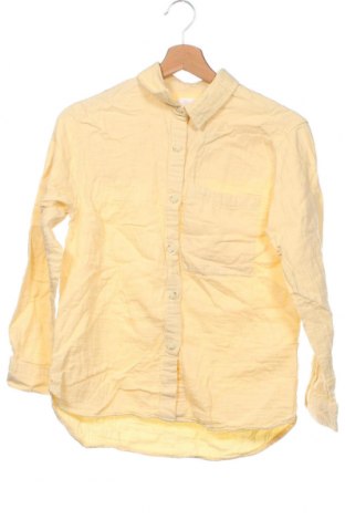 Детска риза Zara, Размер 11-12y/ 152-158 см, Цвят Жълт, Цена 6,30 лв.