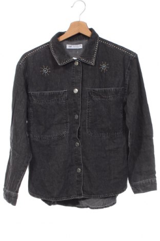Kinderhemd Zara, Größe 13-14y/ 164-168 cm, Farbe Grau, Preis 2,44 €