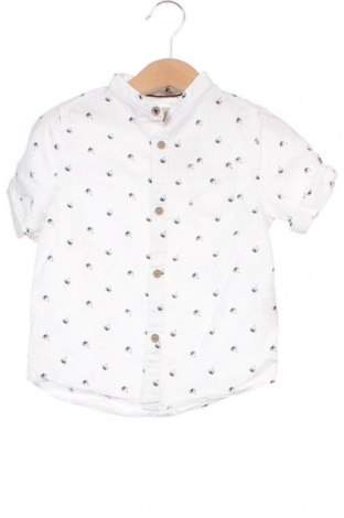 Детска риза Zara, Размер 3-4y/ 104-110 см, Цвят Бял, Цена 14,00 лв.