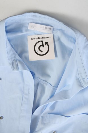 Παιδικό πουκάμισο Zara, Μέγεθος 11-12y/ 152-158 εκ., Χρώμα Μπλέ, Τιμή 7,00 €