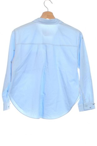 Kinderhemd Zara, Größe 11-12y/ 152-158 cm, Farbe Blau, Preis 7,00 €