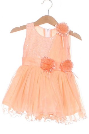 Детска рокля, Размер 2-3y/ 98-104 см, Цвят Оранжев, Цена 12,96 лв.