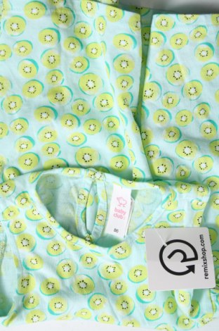 Kinderkleid Baby Club, Größe 12-18m/ 80-86 cm, Farbe Grün, Preis 12,00 €