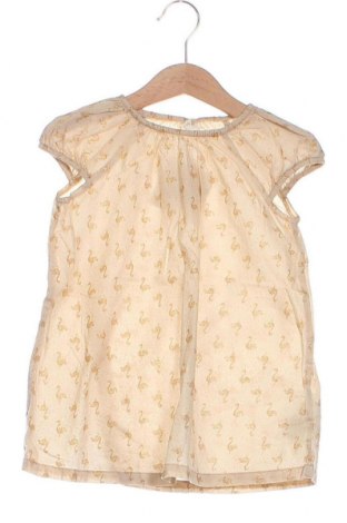 Детска рокля H&M, Размер 12-18m/ 80-86 см, Цвят Бежов, Цена 10,83 лв.