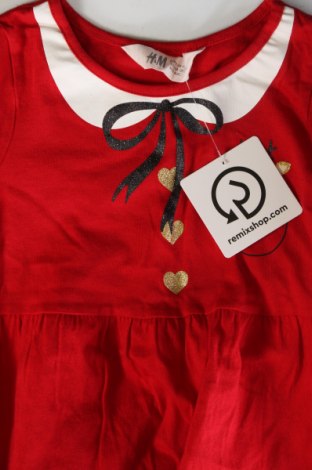 Kinderkleid H&M, Größe 18-24m/ 86-98 cm, Farbe Rot, Preis 4,83 €