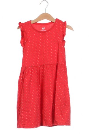 Παιδικό φόρεμα H&M, Μέγεθος 4-5y/ 110-116 εκ., Χρώμα Κόκκινο, Τιμή 5,76 €