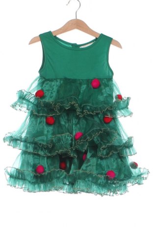 Dziecięca sukienka H&M, Rozmiar 4-5y/ 110-116 cm, Kolor Zielony, Cena 29,12 zł