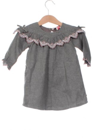 Детска рокля Lili Gaufrette, Размер 6-9m/ 68-74 см, Цвят Сив, Цена 31,20 лв.